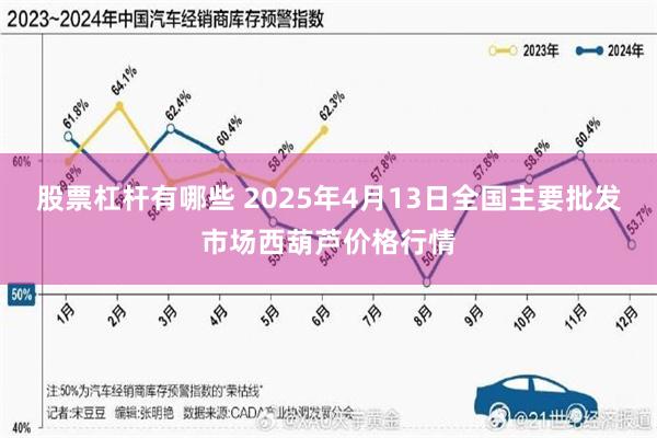 股票杠杆有哪些 2025年4月13日全国主要批发市场西葫芦价格行情