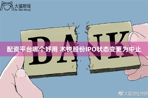 配资平台哪个好用 术锐股份IPO状态变更为中止